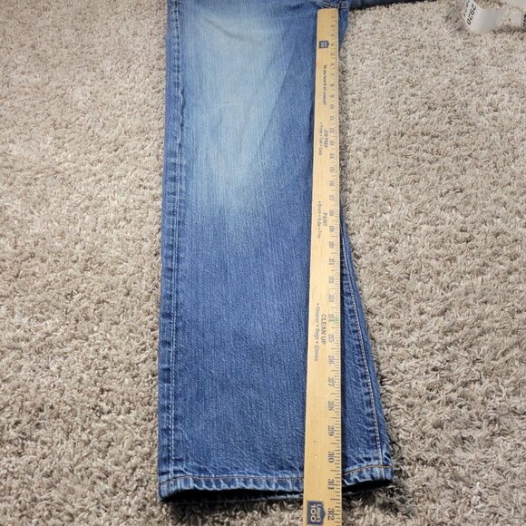 J Crew Jeans Mens 34x32 Straight Casual Dark Wash Denim - Picture 5 of 9